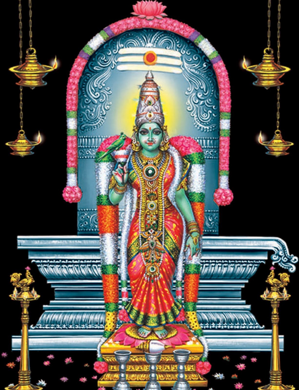 Goddess Madurai Meenakshi Amman Images & Wallpapers Related Posts:L...